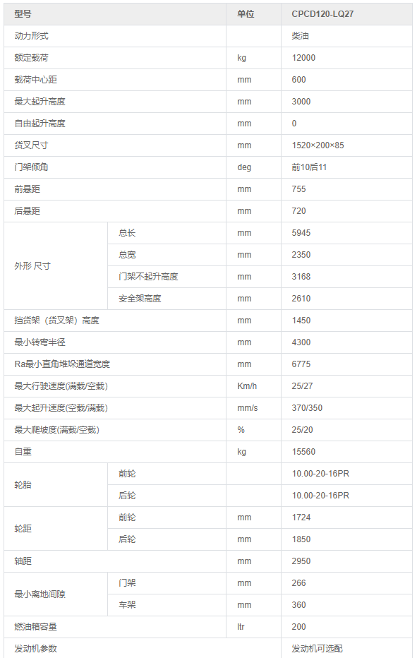 重庆叉车公司